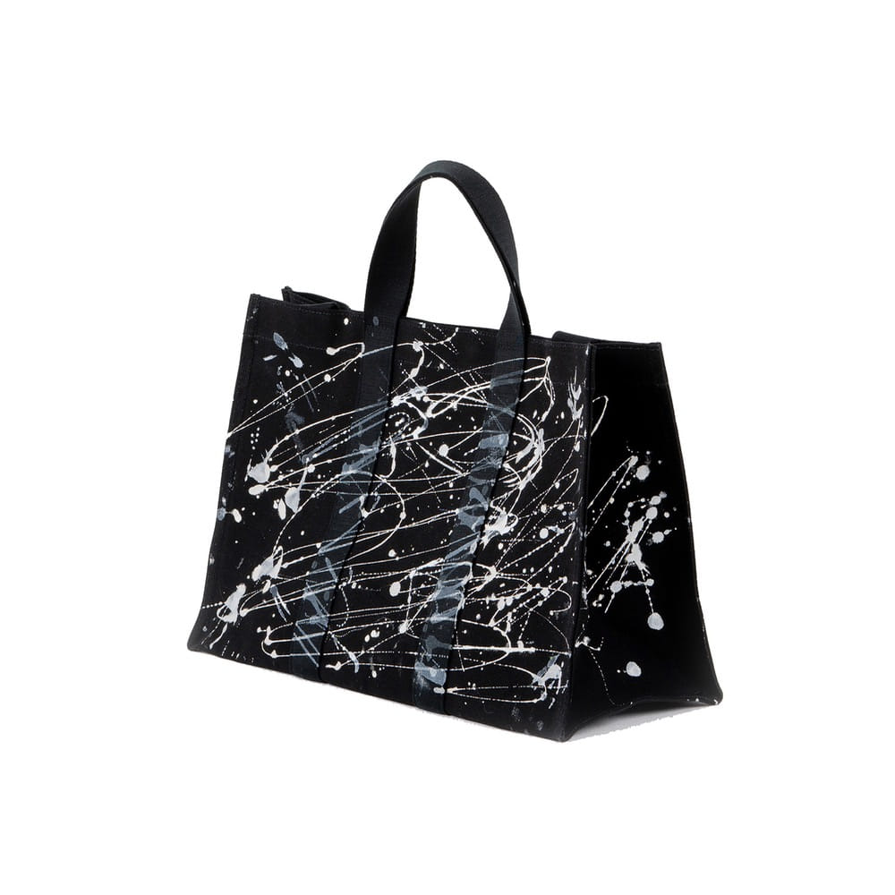 [Exclusive Line] 4-Way Black Durable Spill Paint Bag-1