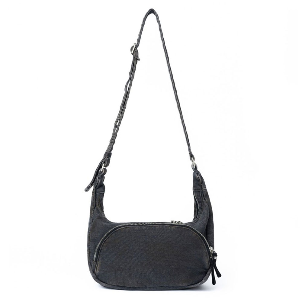[After Pray Edition] Ferry Washed Hobo Bag (Black)