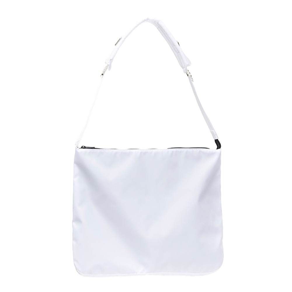 Signature Strap Crossbody Bag (White)