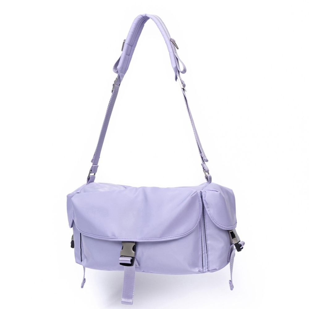 [After Pray Edition] Nylon Cargo Messenger Bag (Lavender)